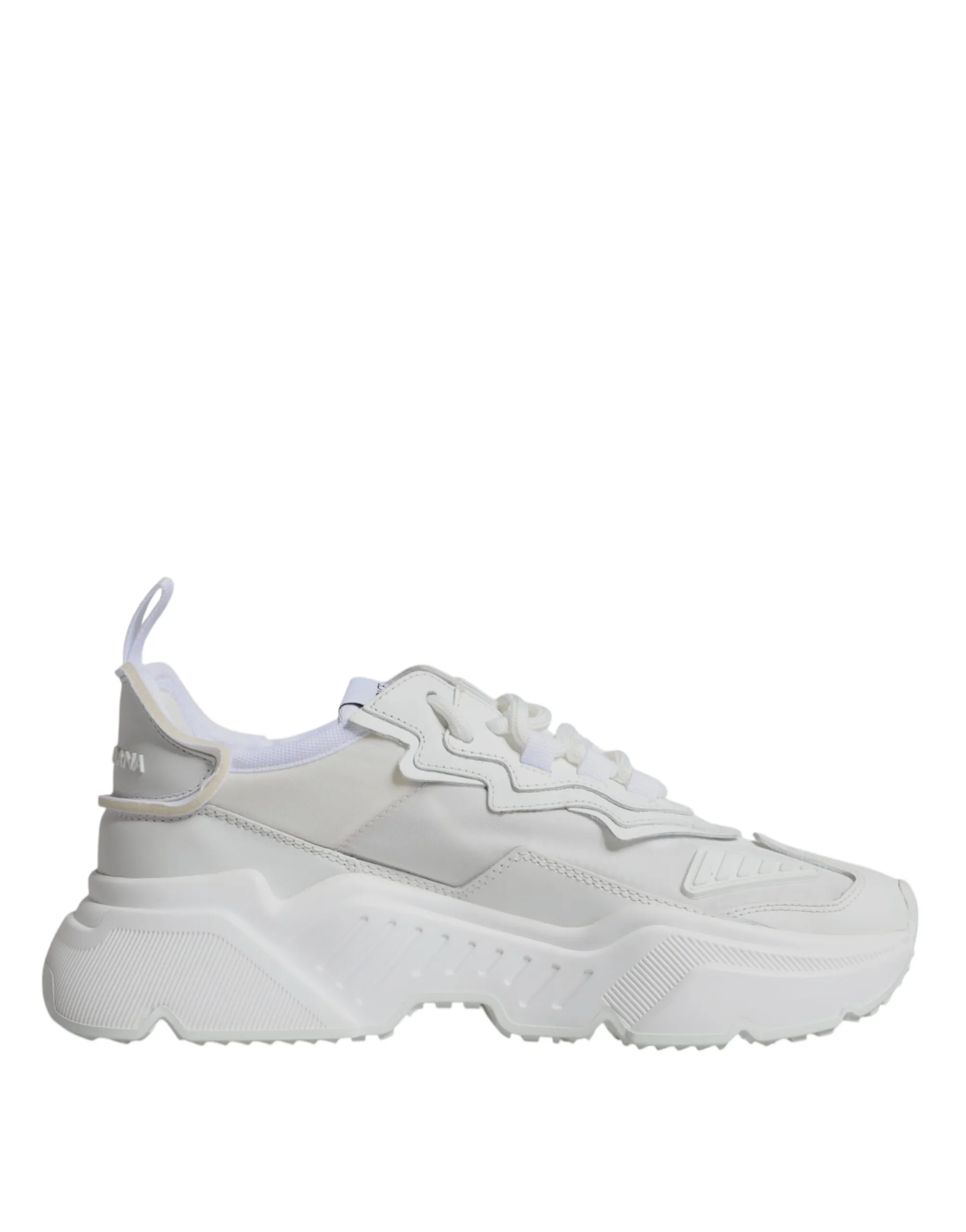 Dolce & Gabbana Men's White Nylon Daymaster Low Top Sneakers Shoes