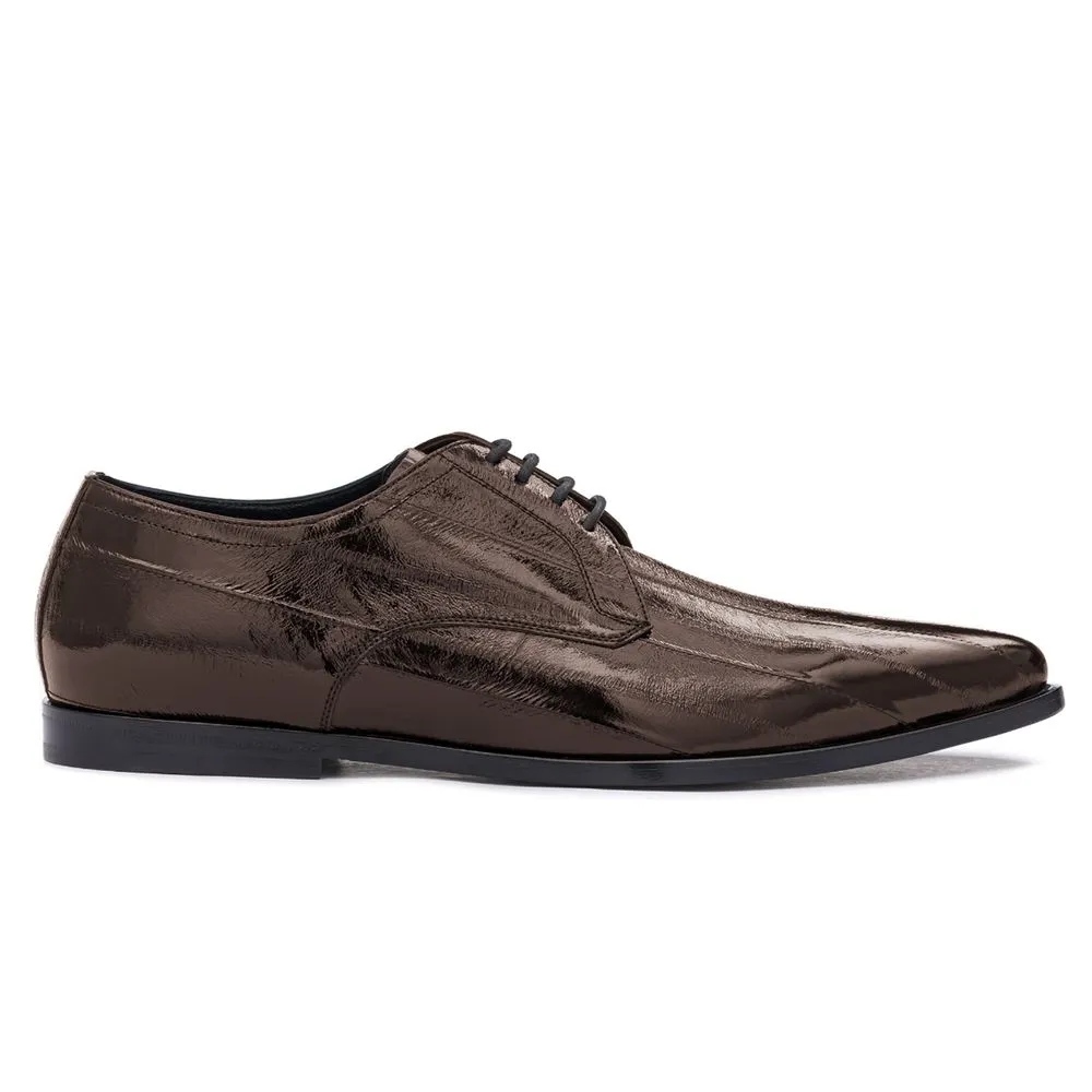 Dolce & Gabbana Men's Brown Leather Di Anguilla Formal