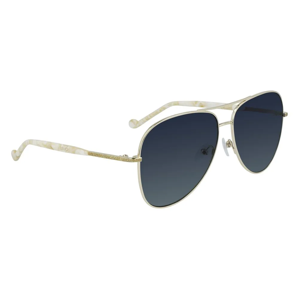 Liu Jo Women's Yellow Metal Sunglasses