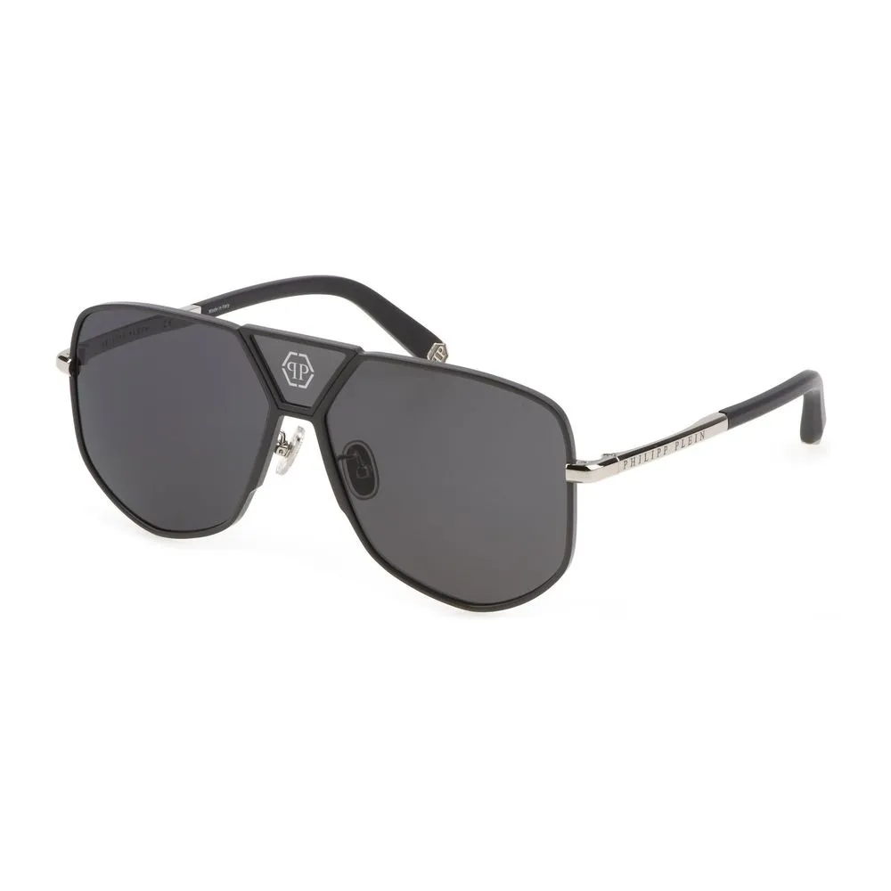 Philipp Plein Men's Silver Metal Sunglasses