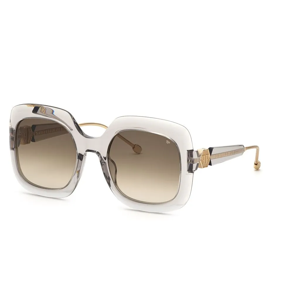 Philipp Plein Women's Gray Acetate Sunglasses