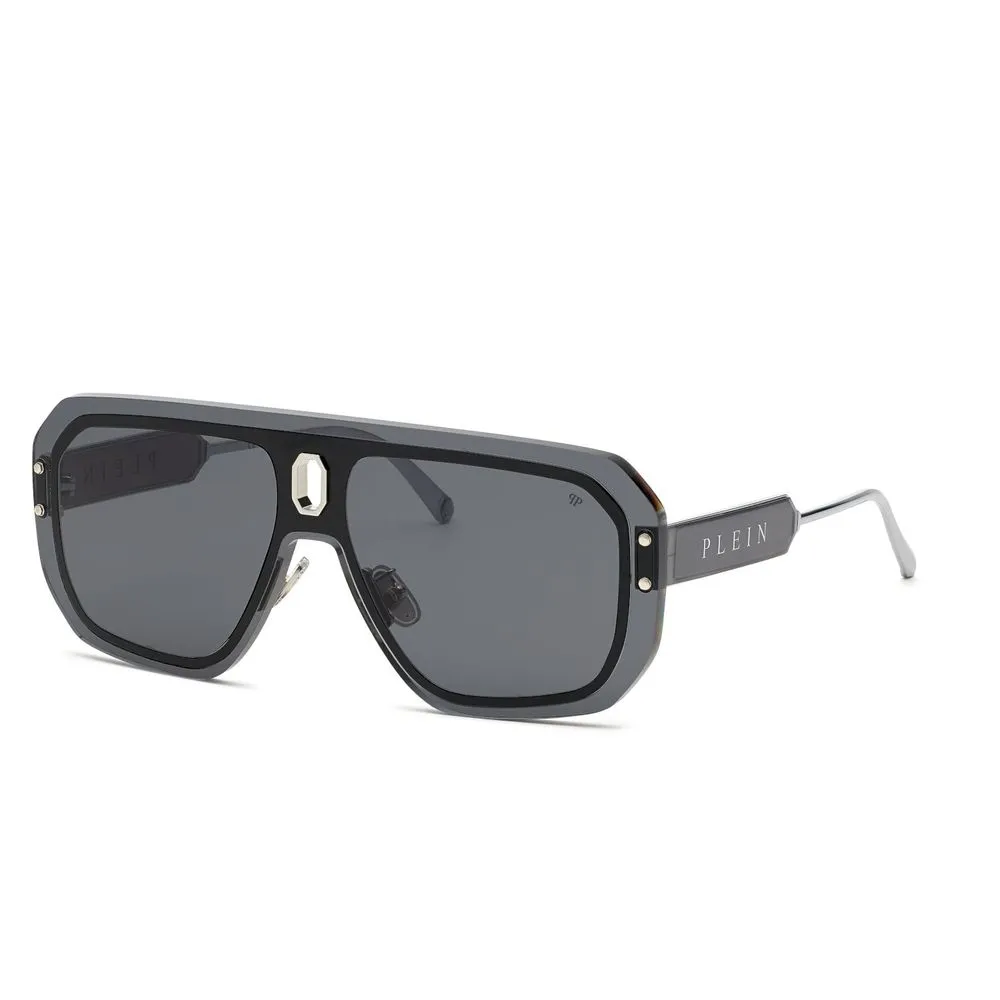 Philipp Plein Men's Gray Metal Sunglasses