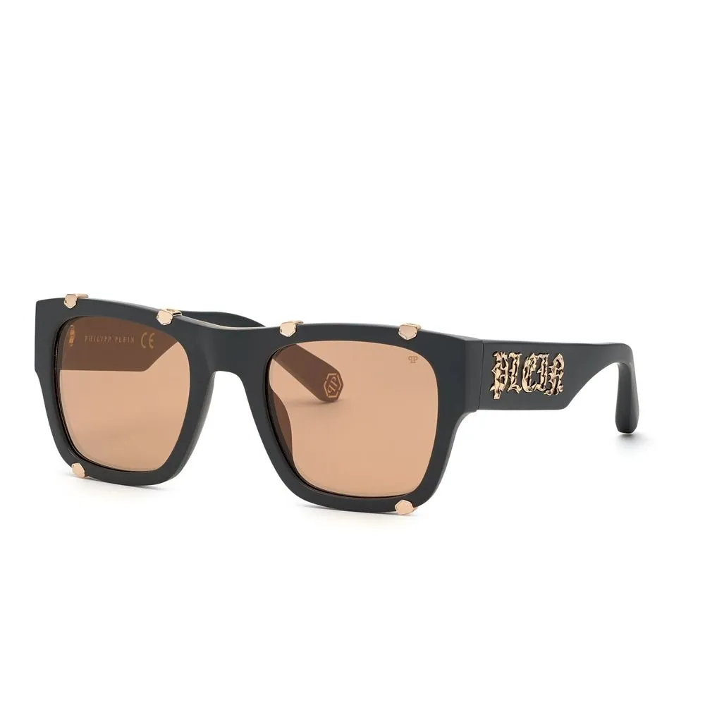 Philipp Plein Men's Black Acetate Sunglasses