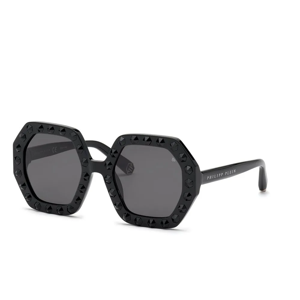 Philipp Plein Women's Black Acetate Sunglasses