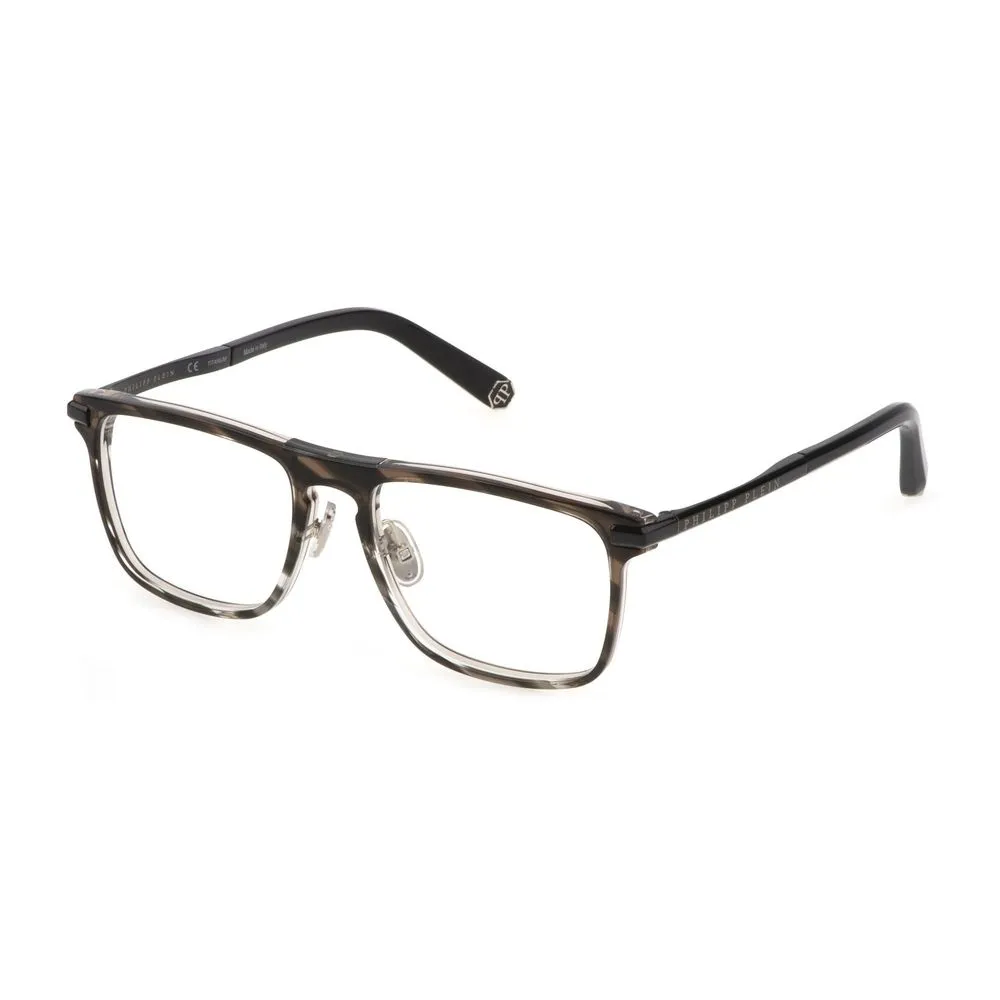 Philipp Plein Men's Gray Acetate Frames
