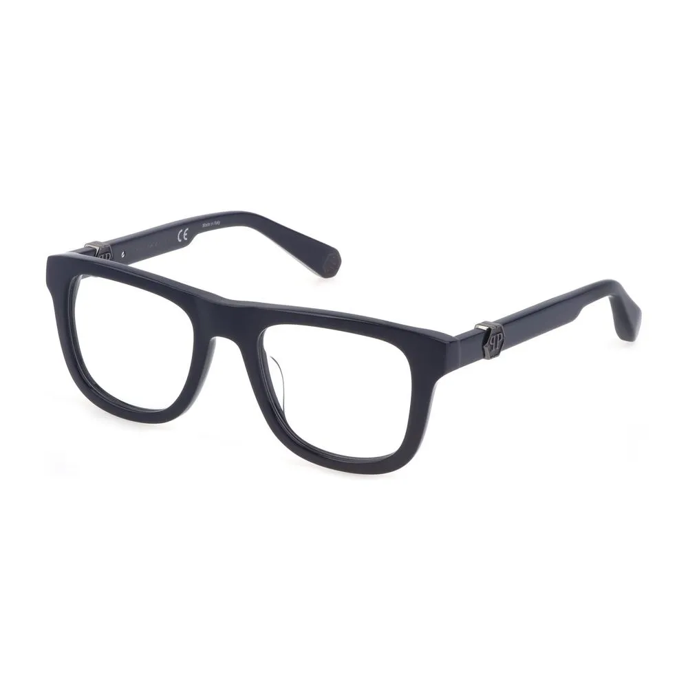Philipp Plein Men's Blue Acetate Frames