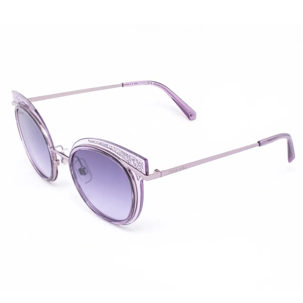 Swarovski Women's Purple Metal Sunglasses