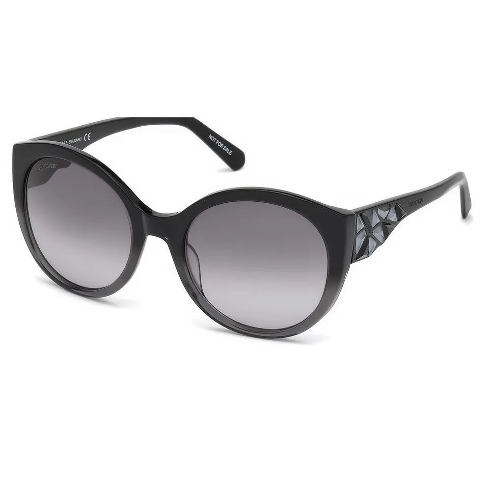 Swarovski Women's Gray Plastic Sunglasses