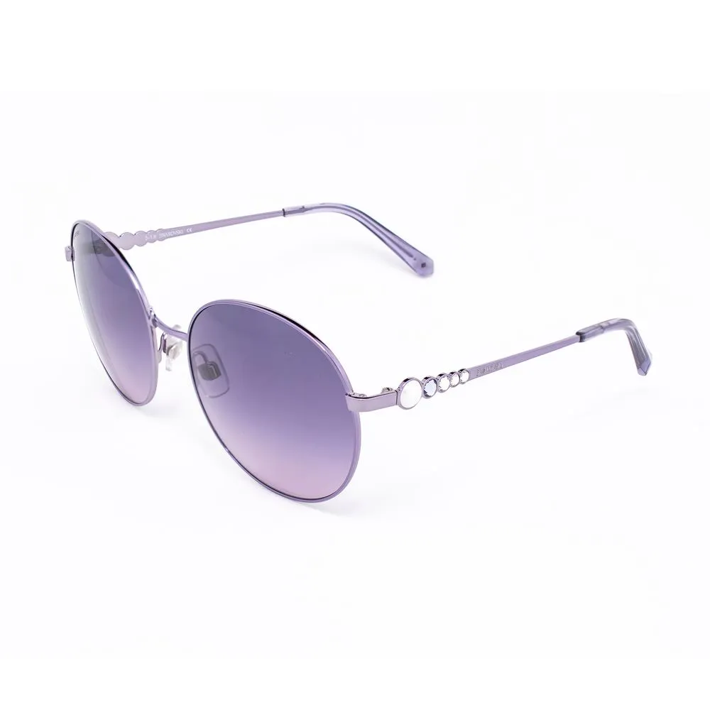 Swarovski Women's Purple Metal Sunglasses