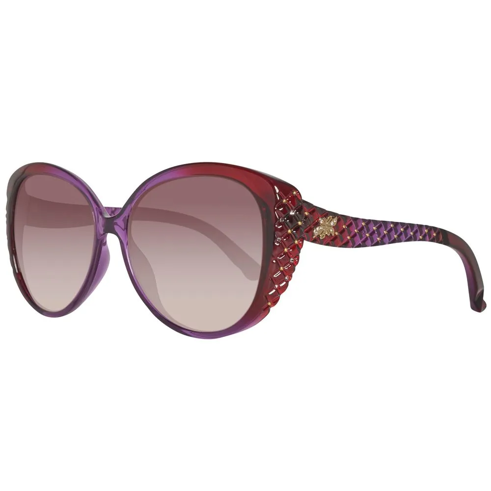 Swarovski Women's Purple Injected Sunglasses