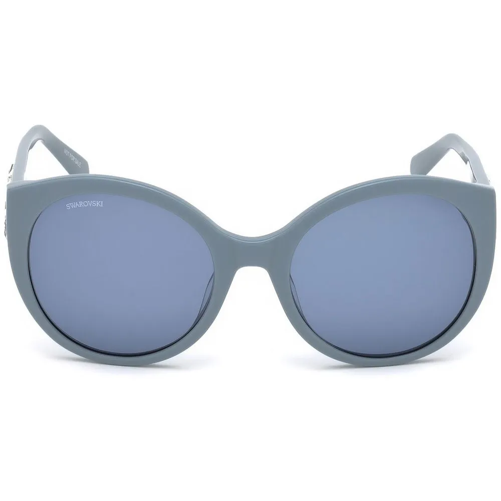 Swarovski Women's Blue Plastic Sunglasses
