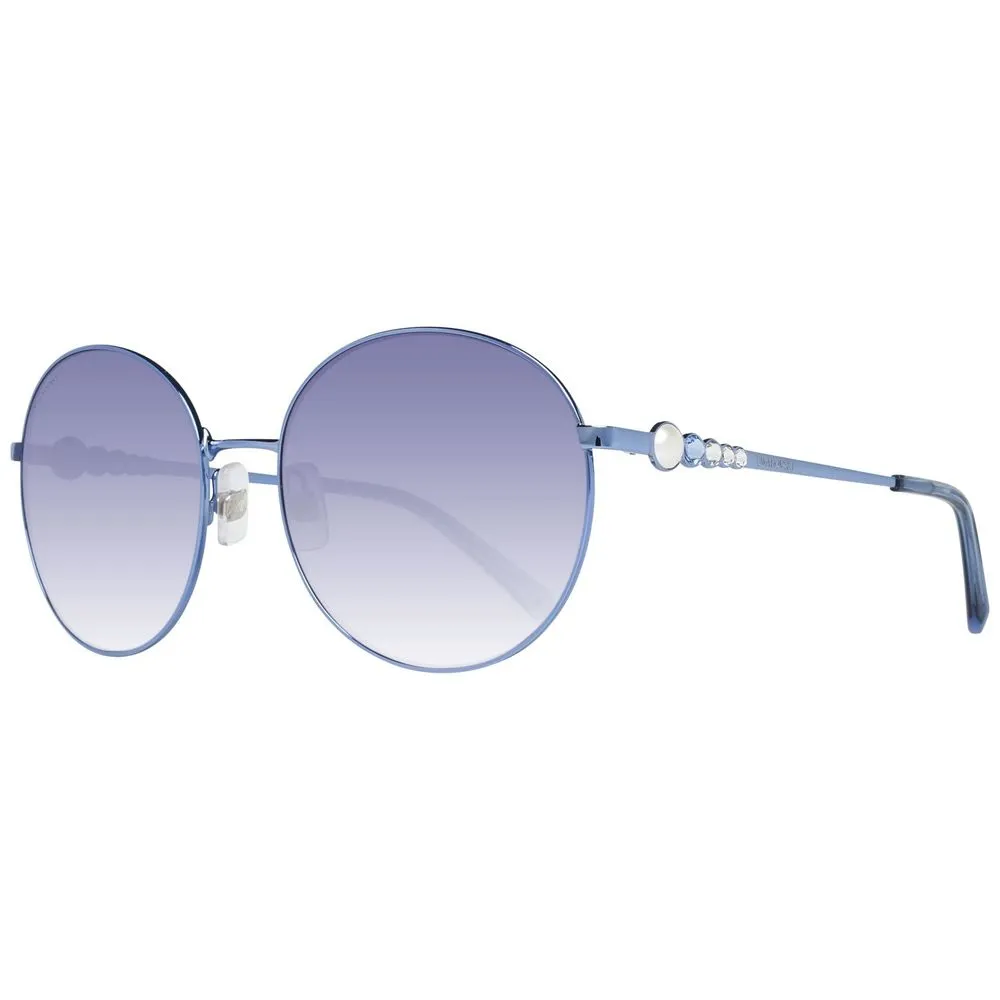 Swarovski Women's Blue Metal Sunglasses