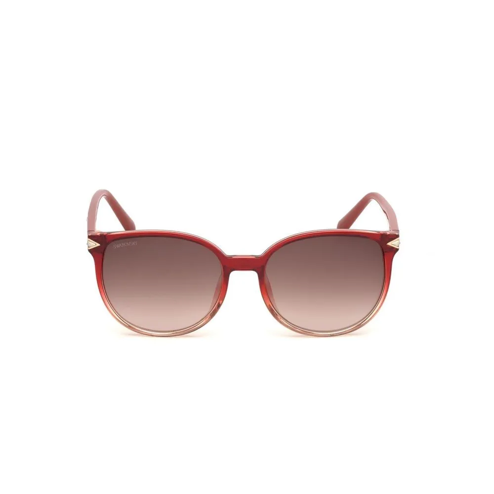 Swarovski Women's Red Injected Sunglasses