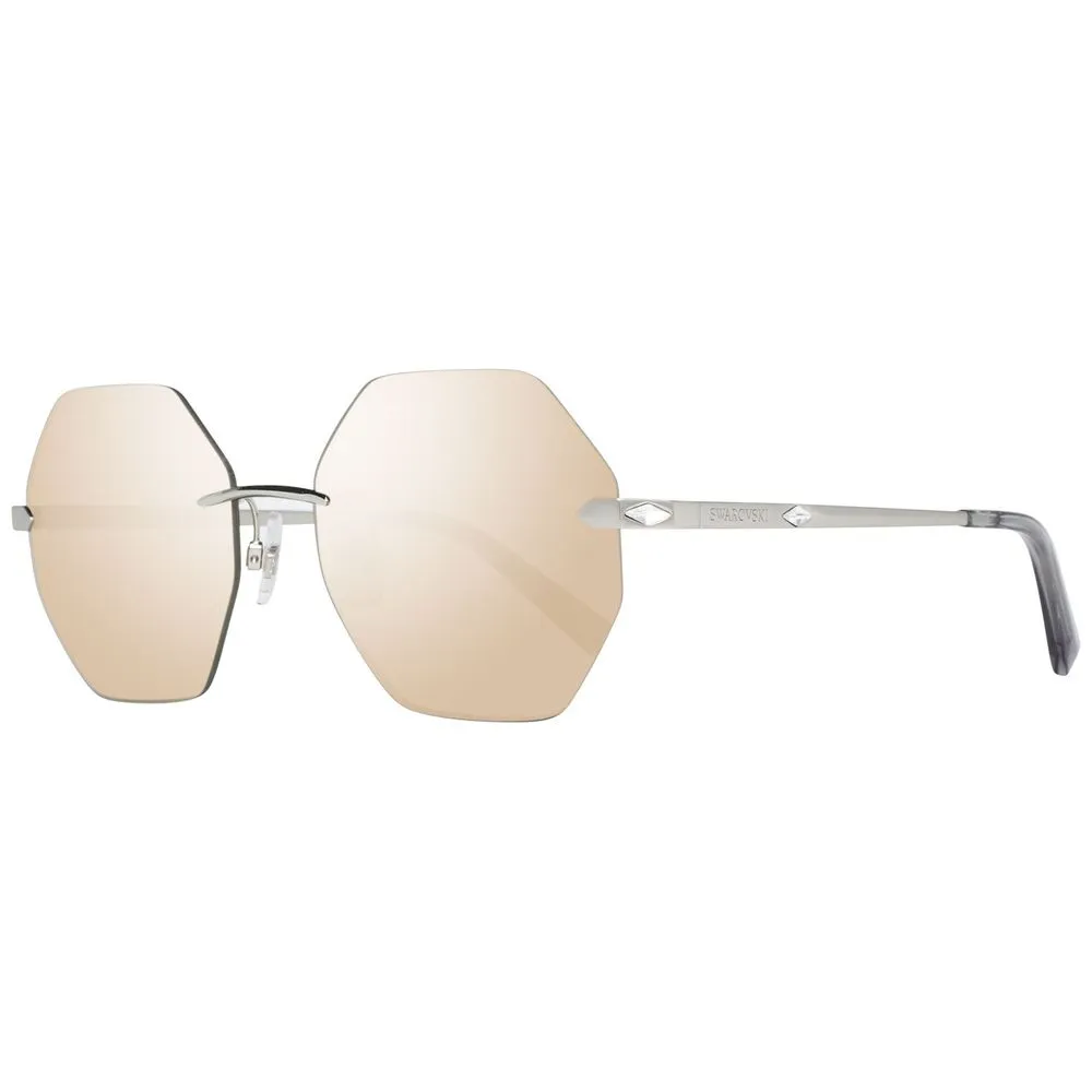 Swarovski Women's Silver Metal Sunglasses