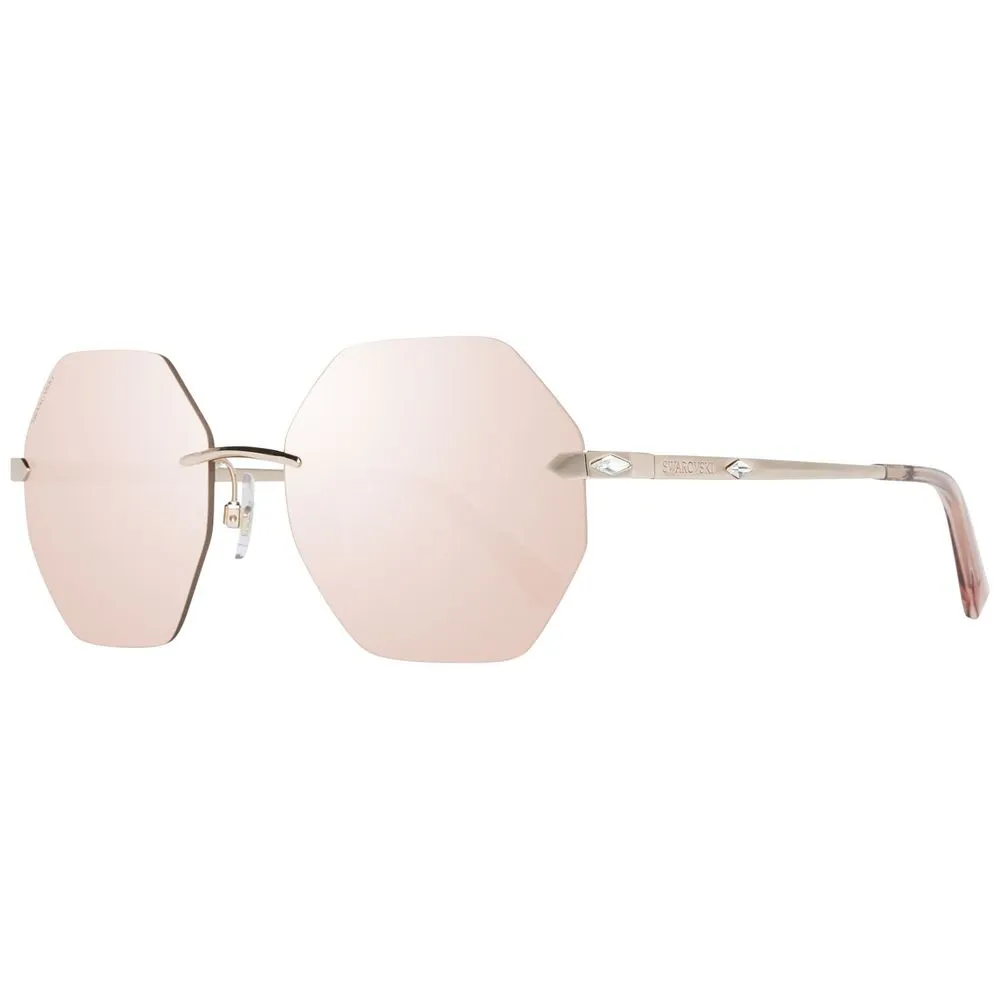 Swarovski Women's Gold Metal Sunglasses