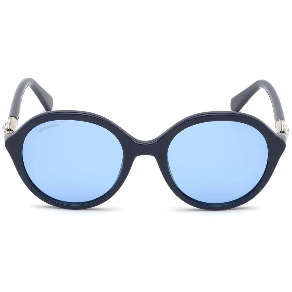 Swarovski Women's Blue Injected Sunglasses
