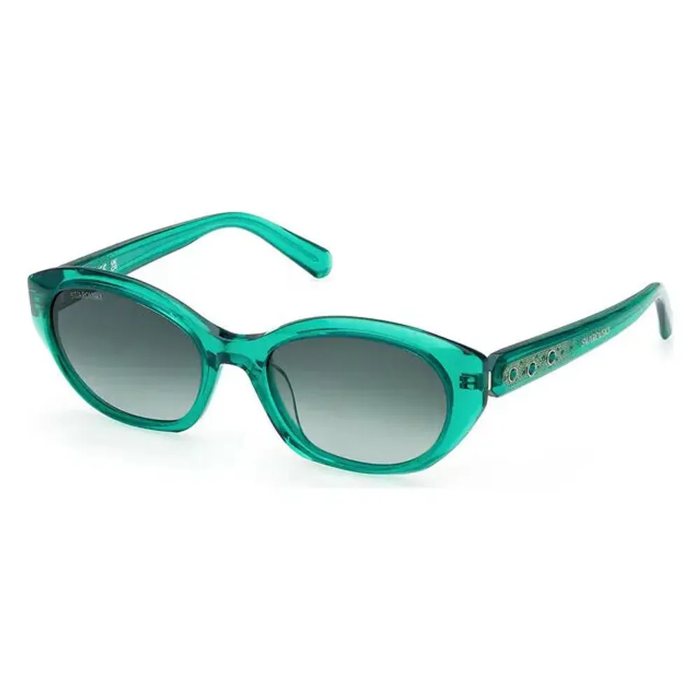 Swarovski Women's Green Plastic Sunglasses