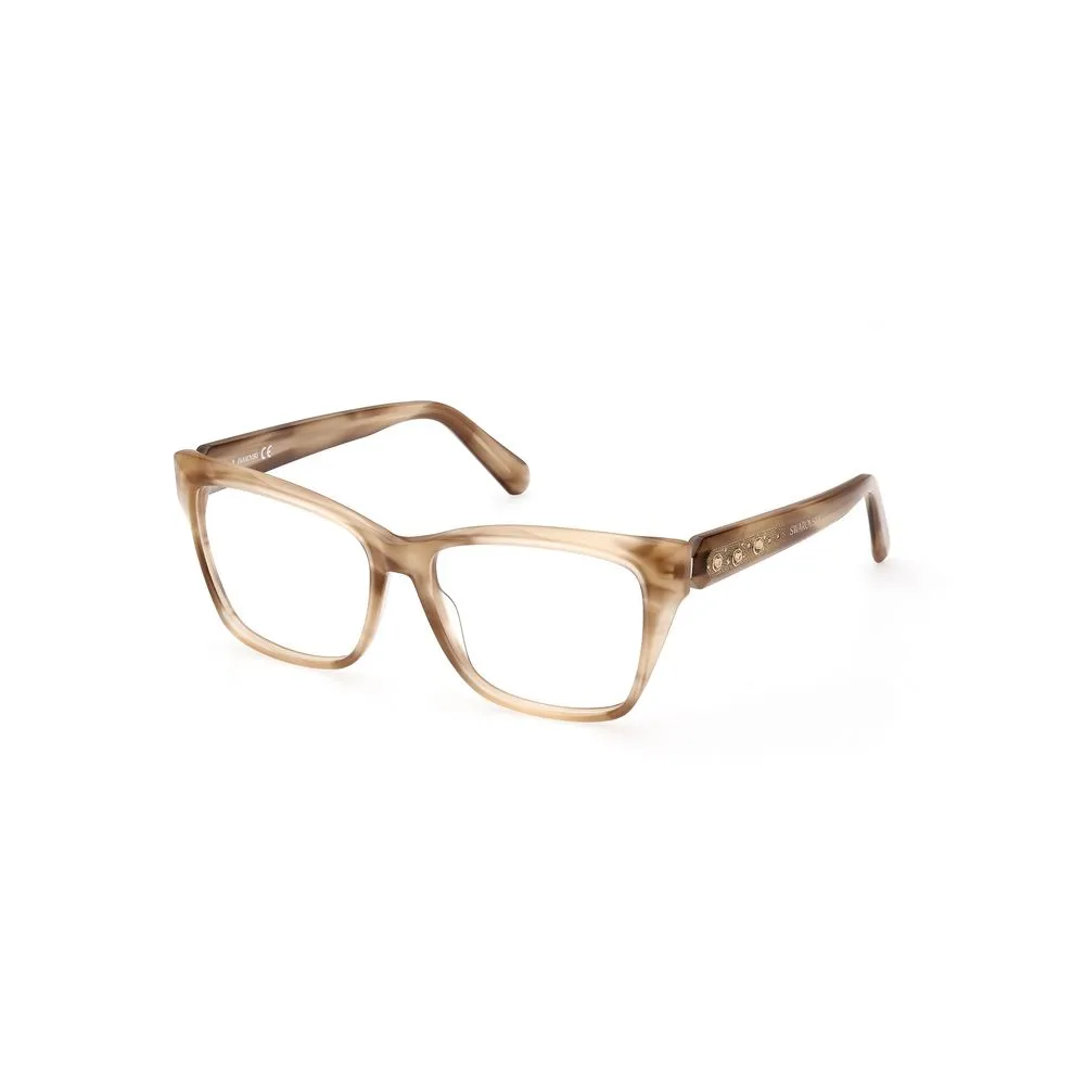 Swarovski Women's Brown Plastic Frames