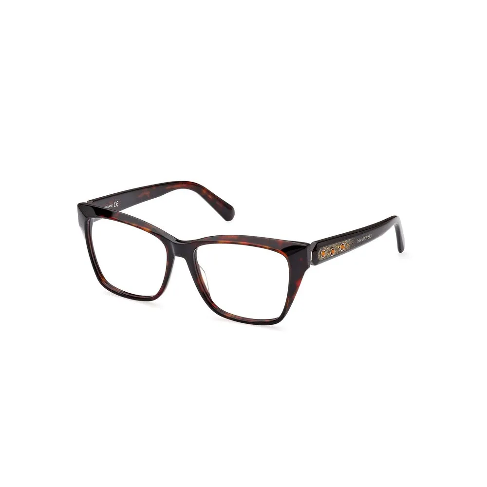 Swarovski Women's Brown Plastic Frames