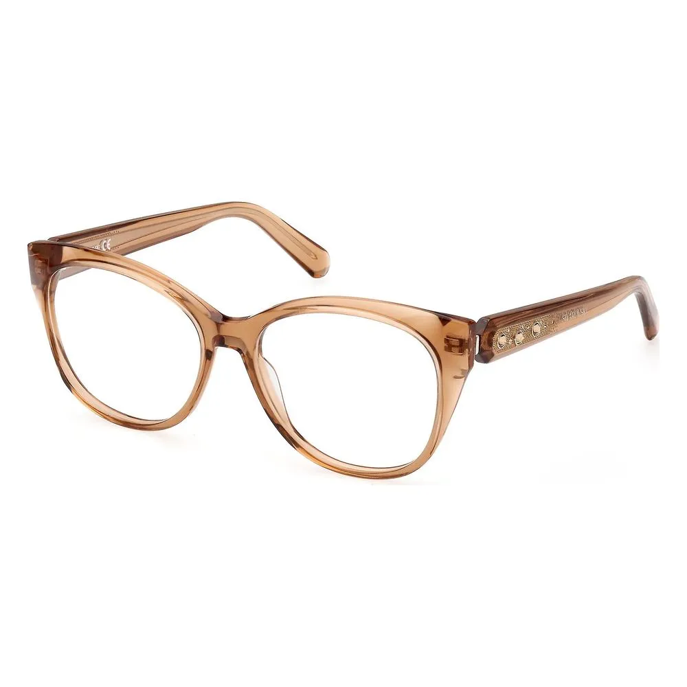Swarovski Women's Brown Plastic Frames