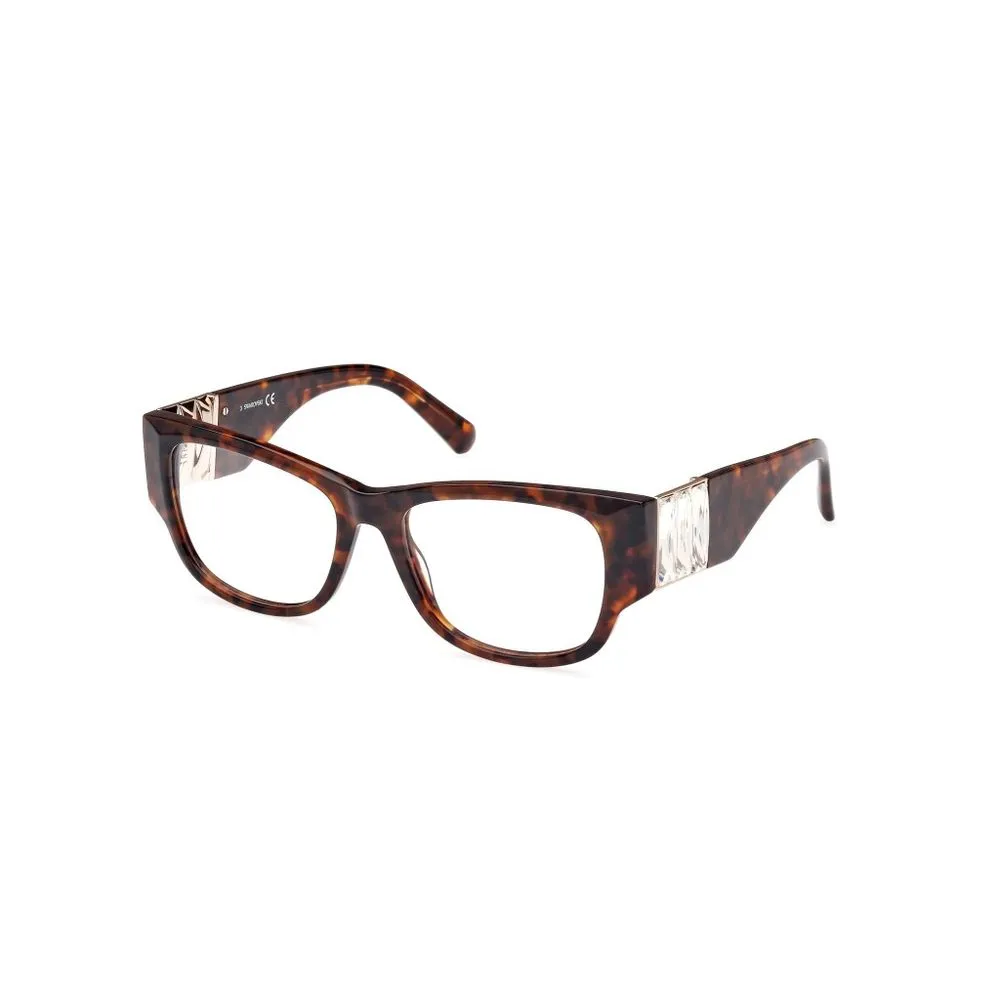 Swarovski Women's Brown Plastic Frames