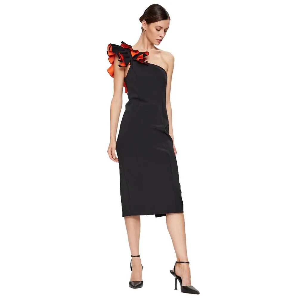 PINKO Women's Black Polyester Dress