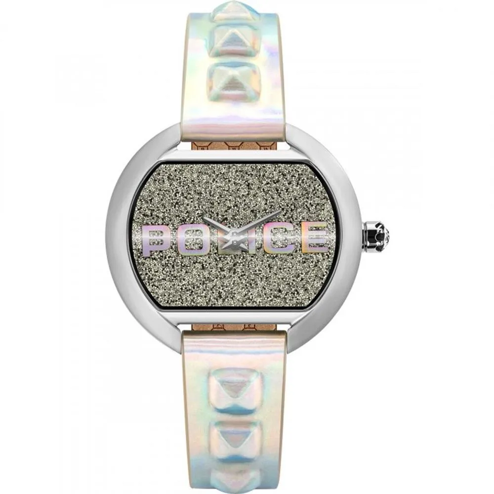 Police Women's Multicolor Leather Watch