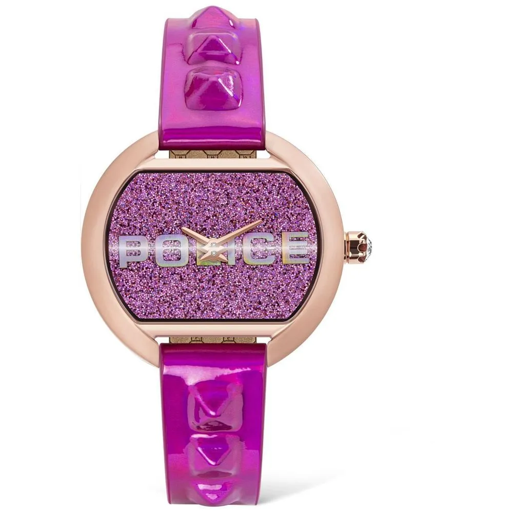Police Women's Multicolor Leather Watch