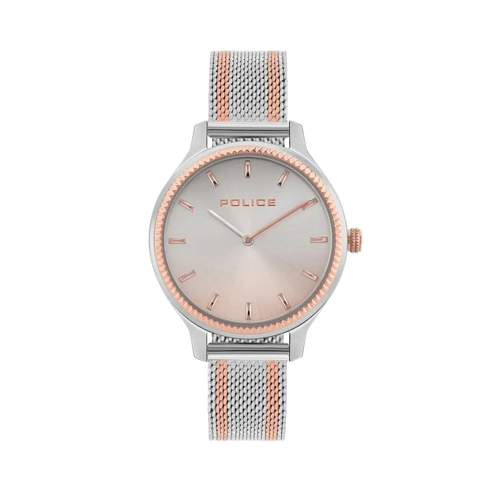 Police Women's Gray Stainless Steel Watch