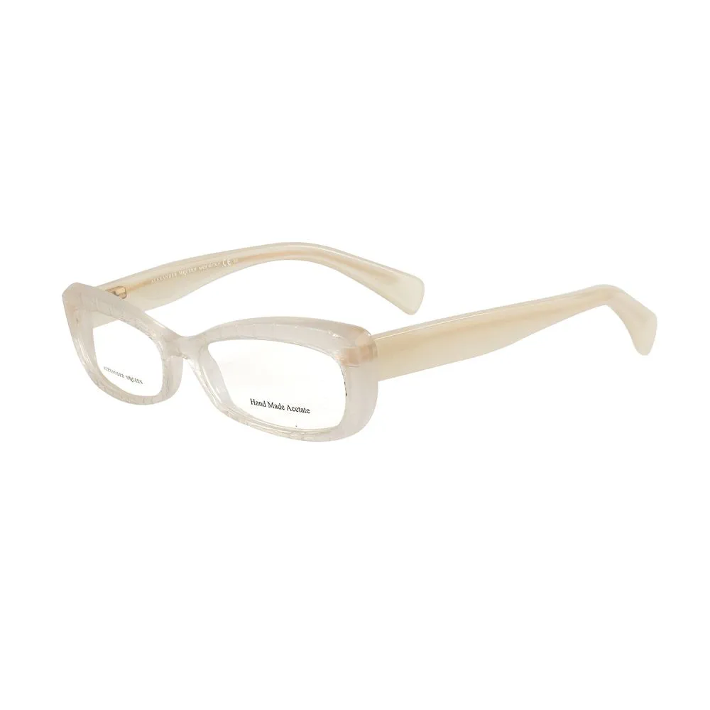 Alexander McQueen Women's Bicolor Acetate Frames
