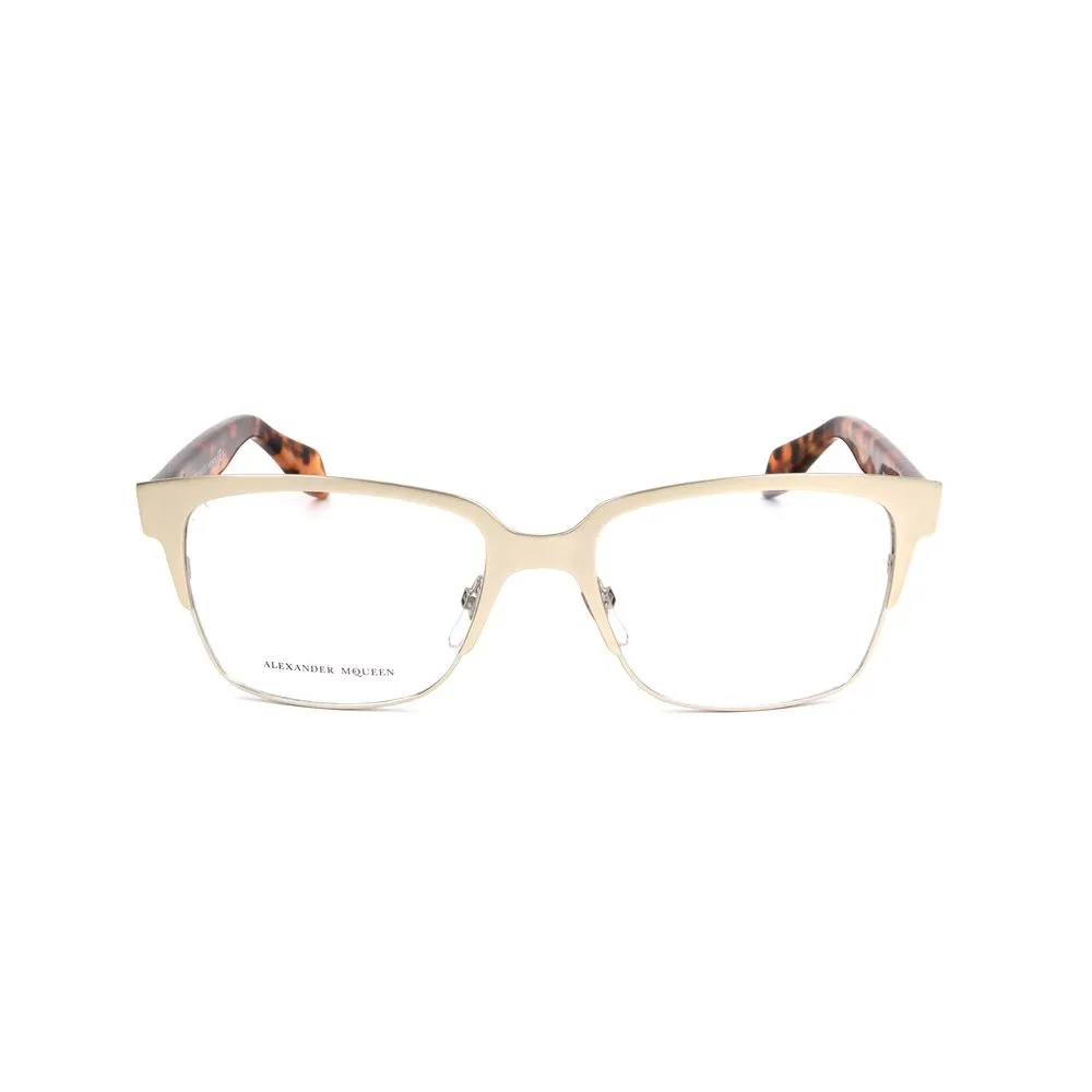 Alexander McQueen Women's Bicolor Metal Frames