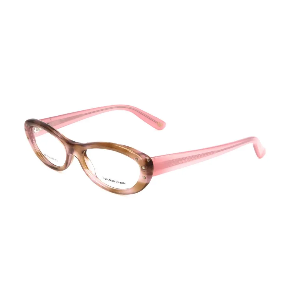 Bottega Veneta Women's Pink Acetate Frames