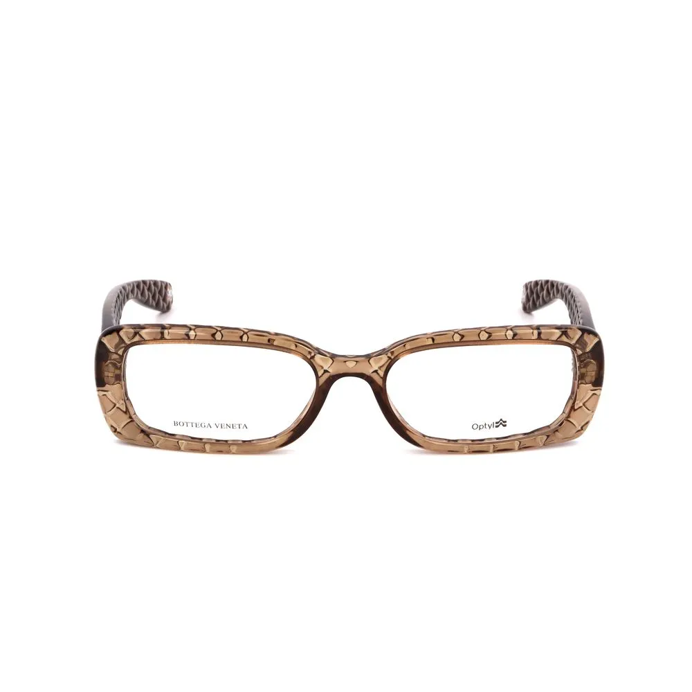 Bottega Veneta Women's Brown Plastic Frames