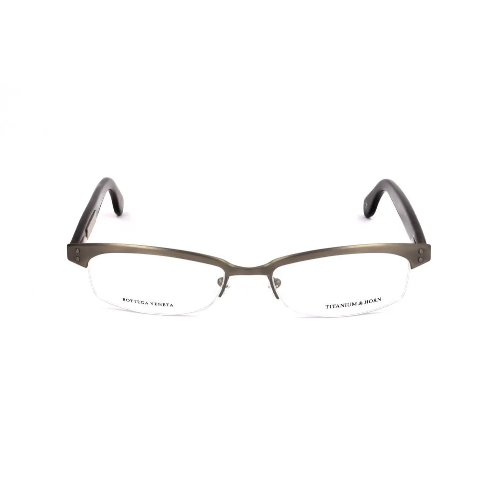 Bottega Veneta Women's Gray Titanium Frames