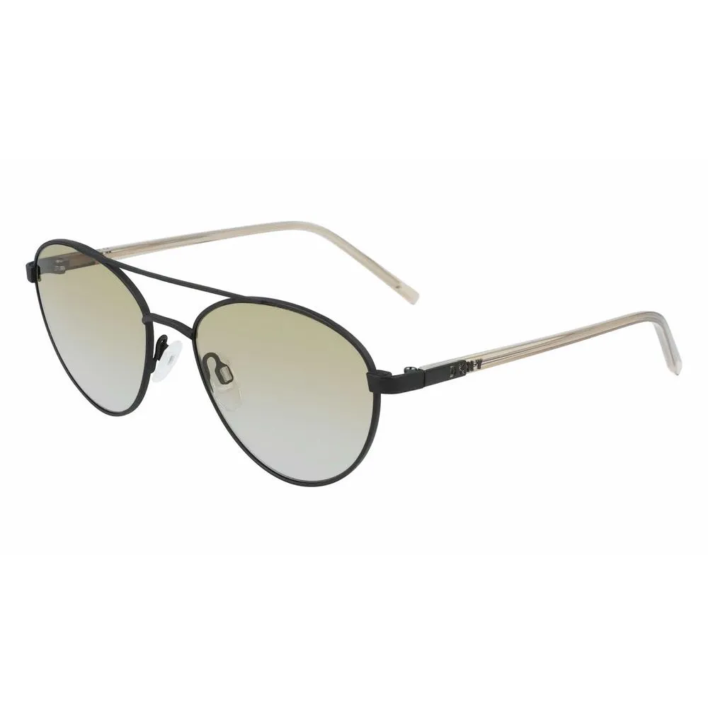 DKNY Women's Green Metal Sunglasses