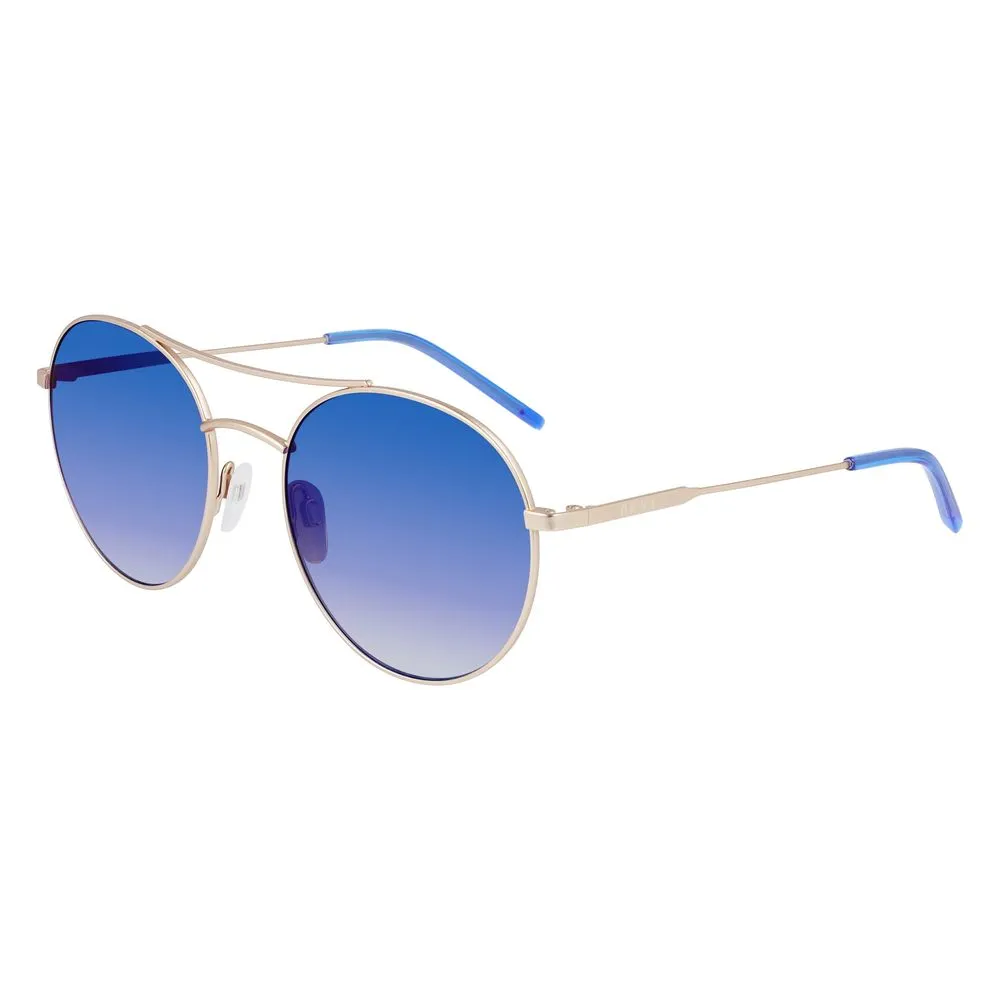 DKNY Women's Gold Metal Sunglasses