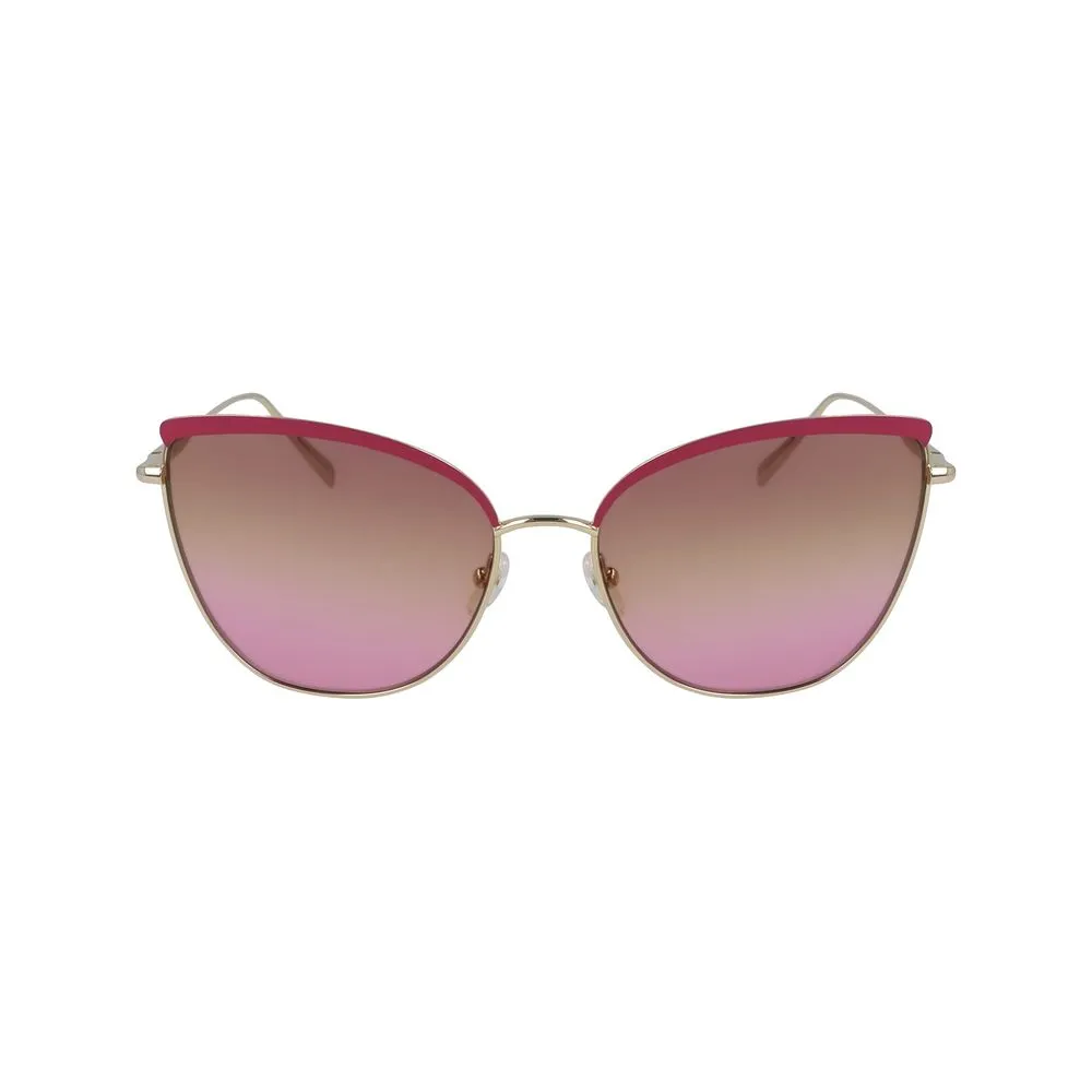 Longchamp Women's Gold Metal Sunglasses