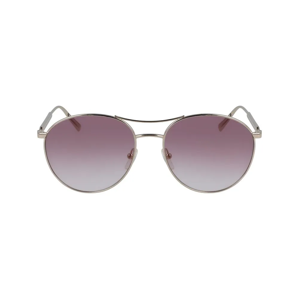 Longchamp Women's Yellow Metal Sunglasses