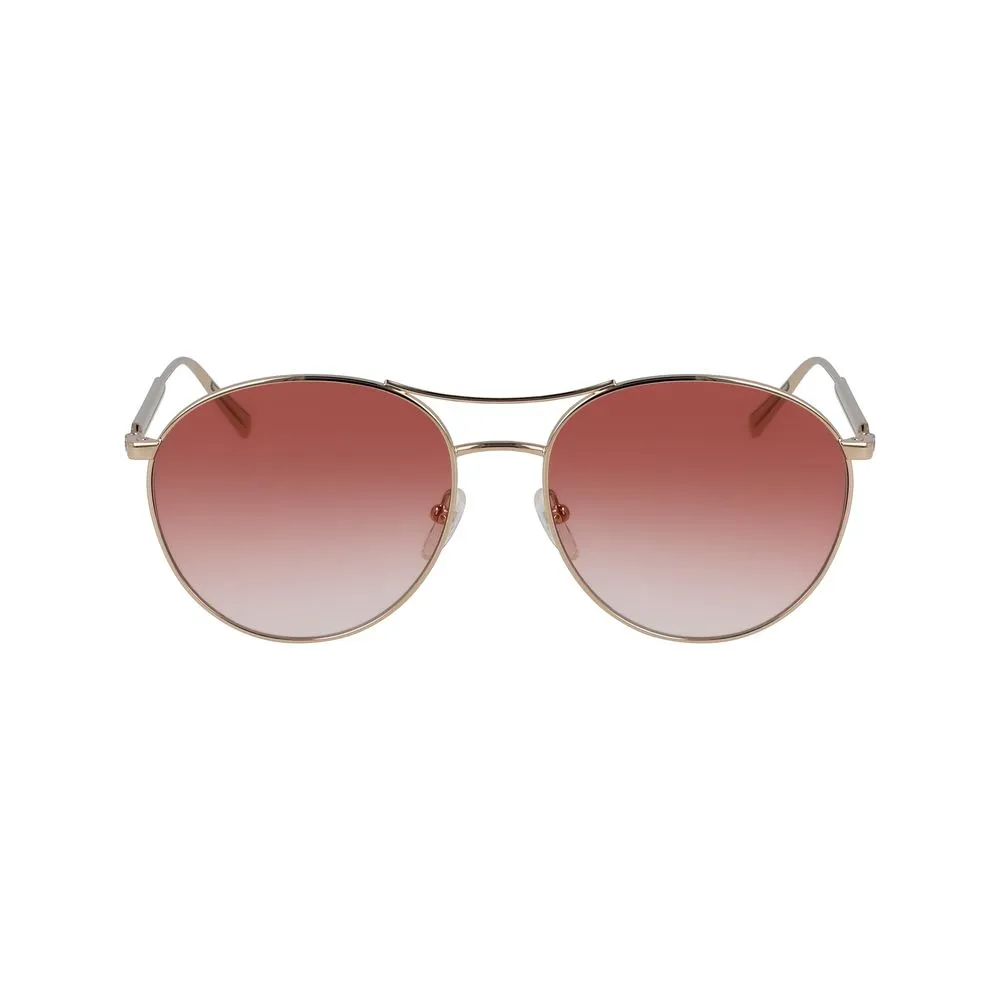 Longchamp Women's Gold Metal Sunglasses