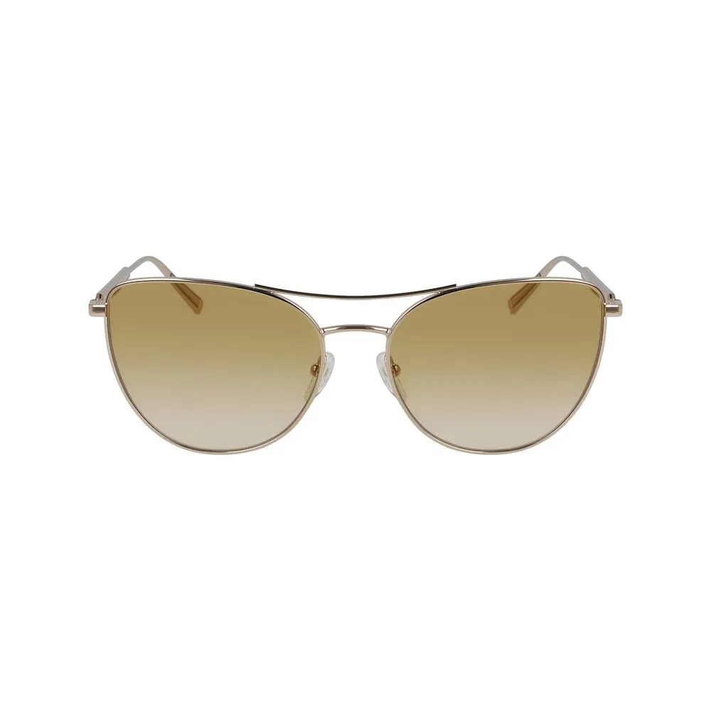 Longchamp Women's Yellow Metal Sunglasses
