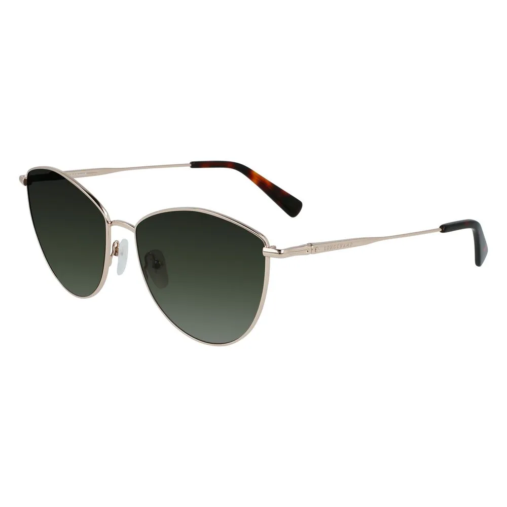 Longchamp Women's Gold Metal Sunglasses