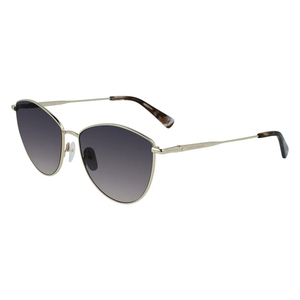 Longchamp Women's Gold Metal Sunglasses