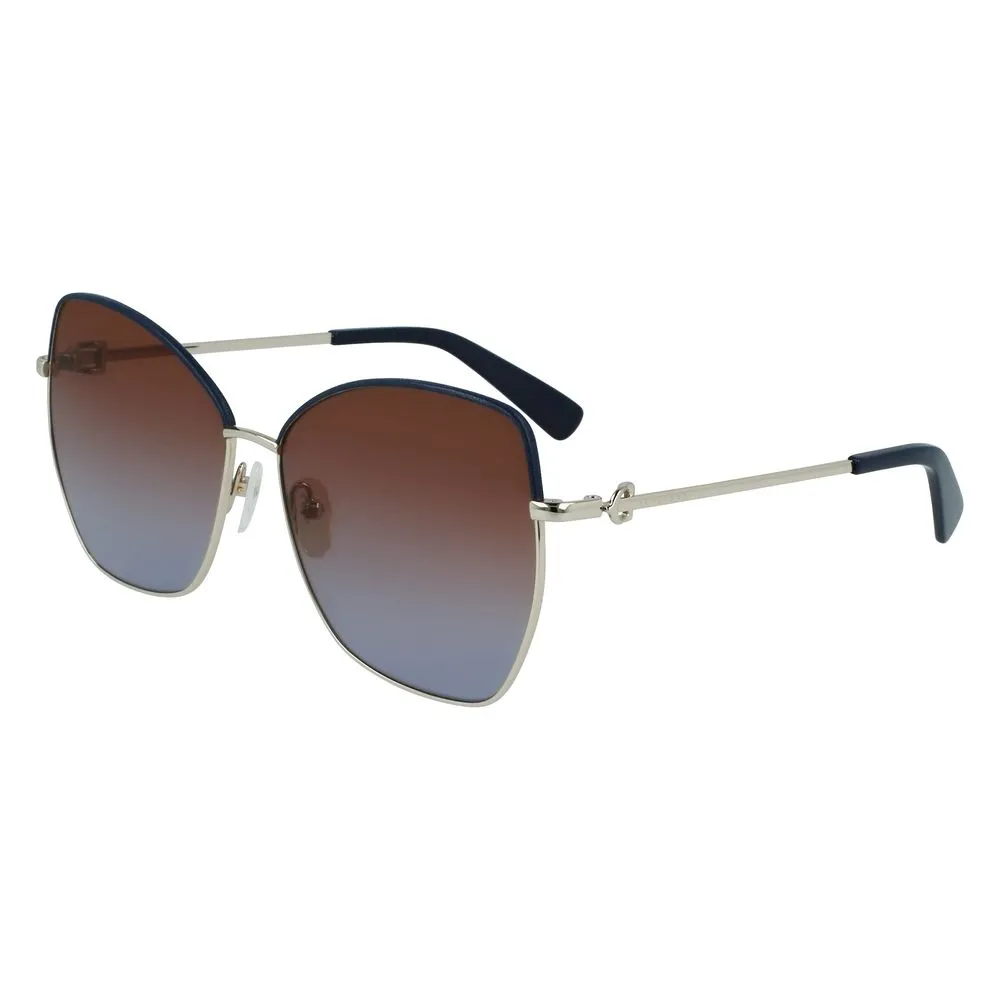 Longchamp Women's Yellow Metal Sunglasses