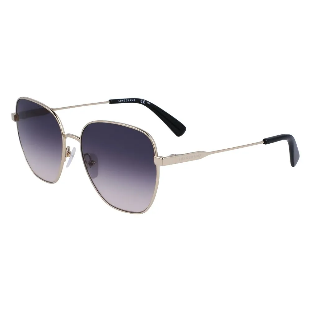 Longchamp Women's Yellow Metal Sunglasses