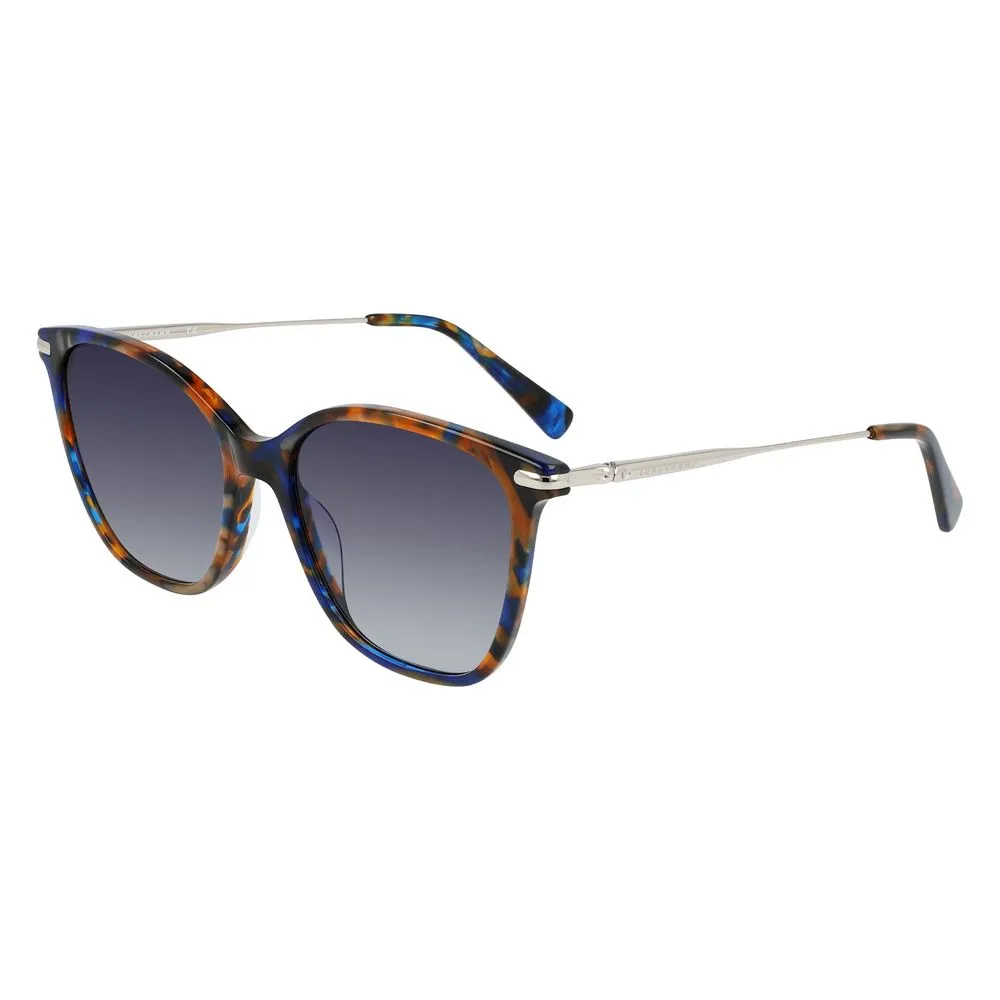Longchamp Women's Blue Acetate Sunglasses