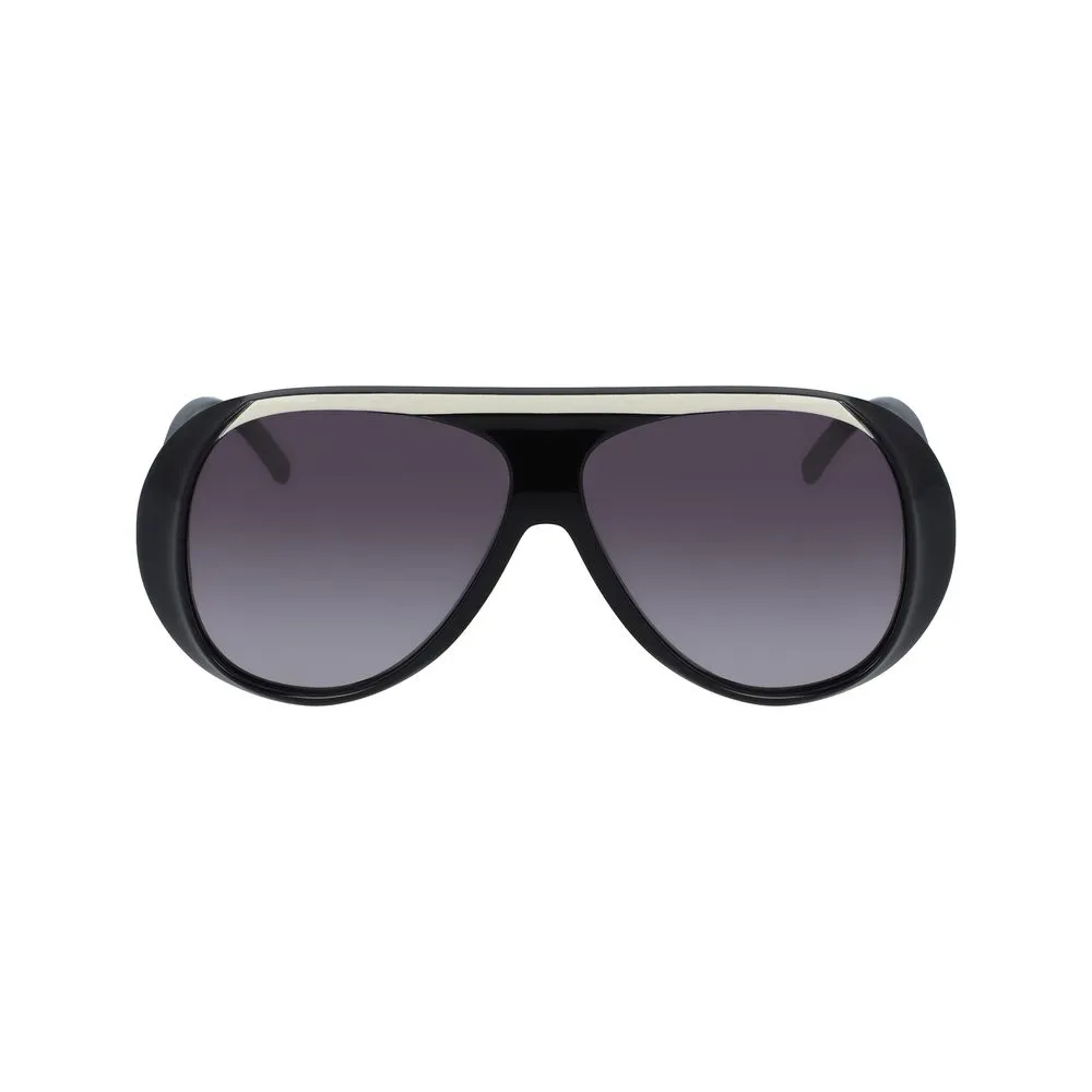 Longchamp Women's Black Plastic Sunglasses
