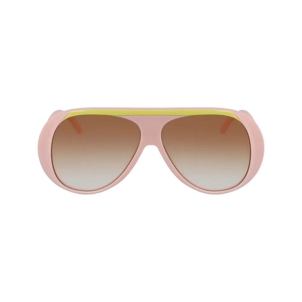 Longchamp Women's Pink Plastic Sunglasses