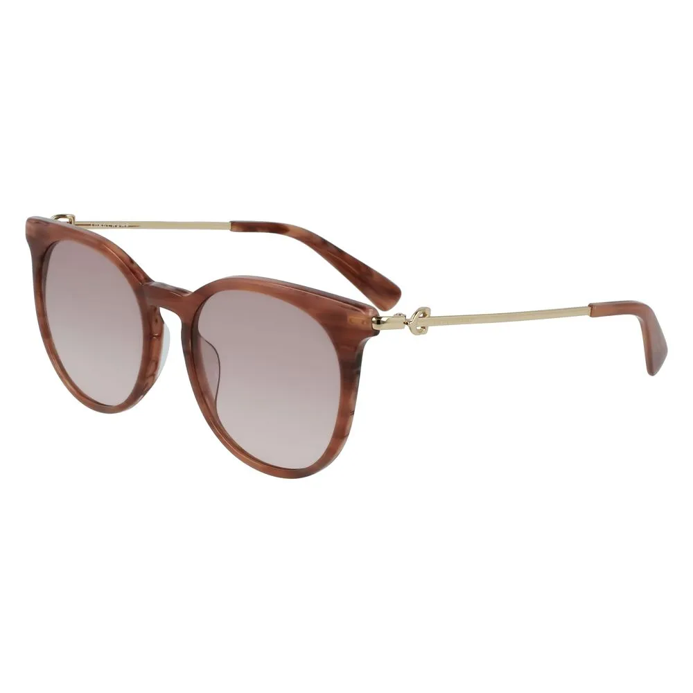 Longchamp Women's Brown Acetate Sunglasses