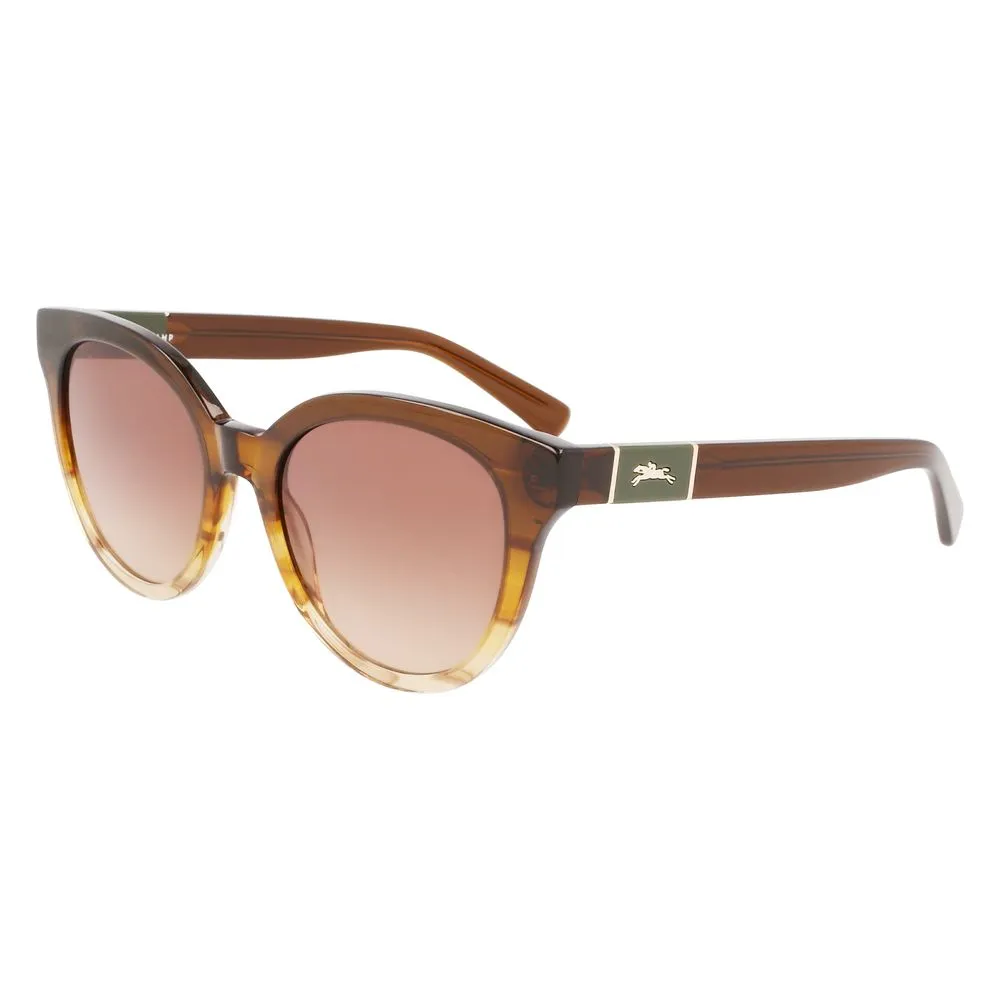 Longchamp Women's Brown Acetate Sunglasses