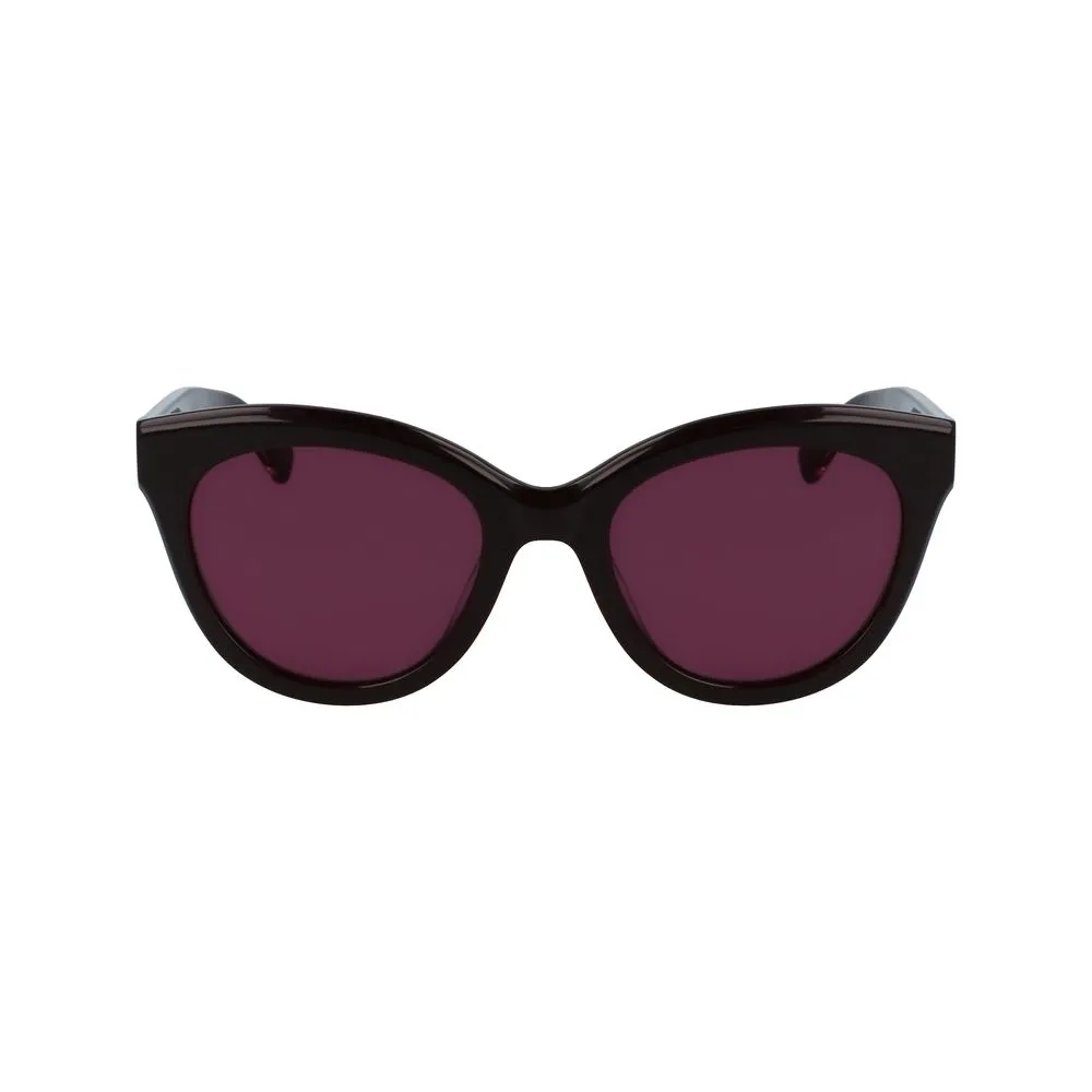 Longchamp Women's Purple Acetate Sunglasses